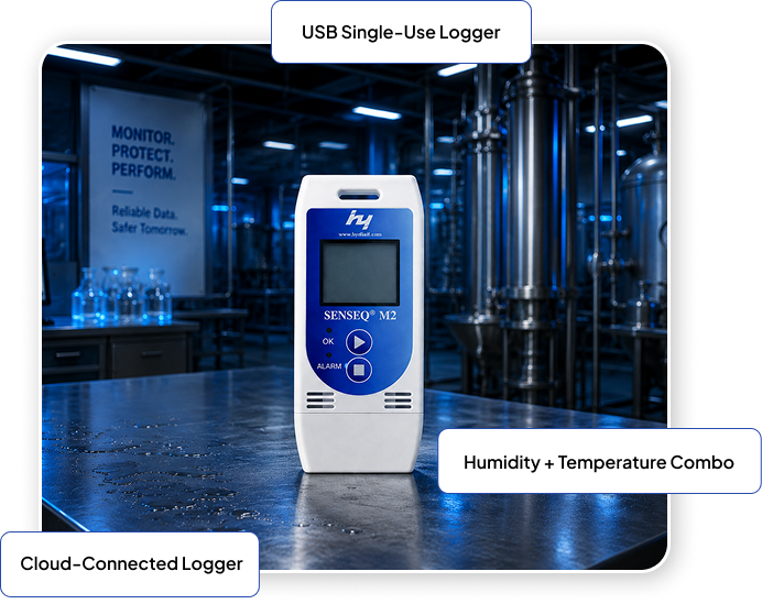 Validation Engineer checking temperature mapping equipment